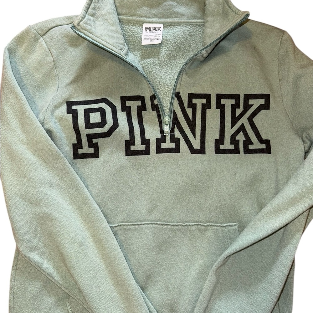 Victoria's Secret PINK Quarter-Zip Sweatshirt